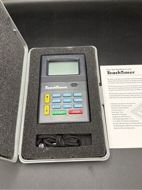 Stokes TeachTimer 229 Timer Clock Chronograph Teach Timer Overhead Projector
